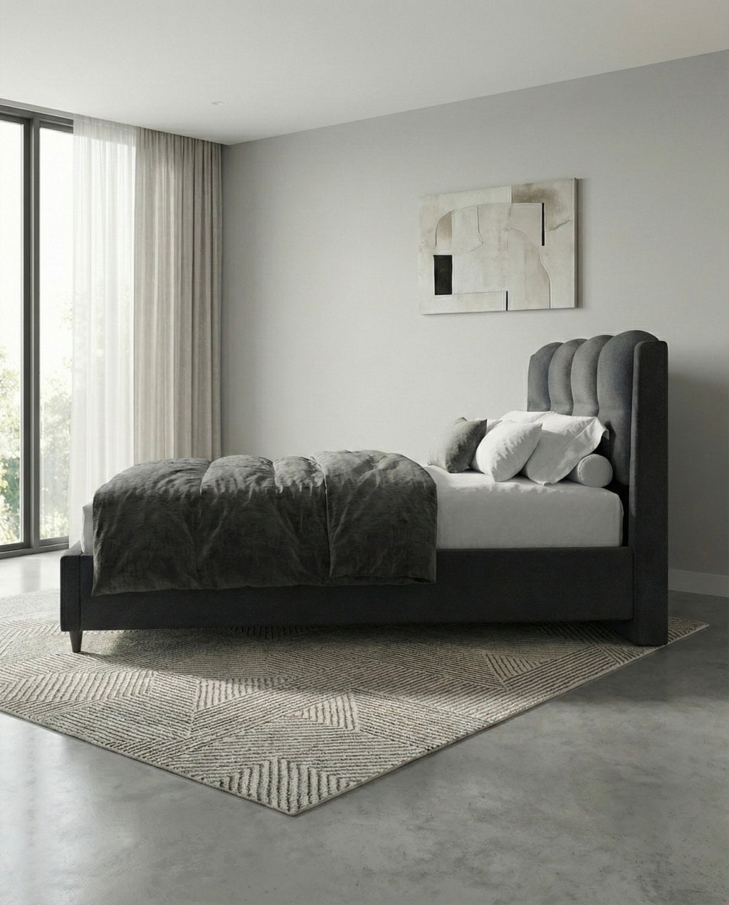 Miles Upholstered Divan Bed