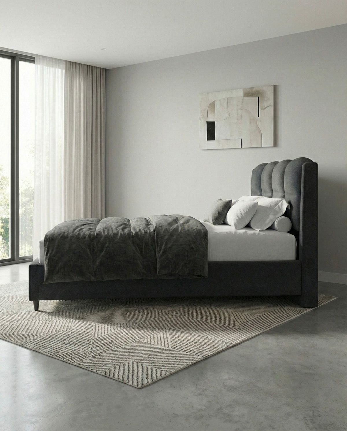 Miles Upholstered Divan Bed
