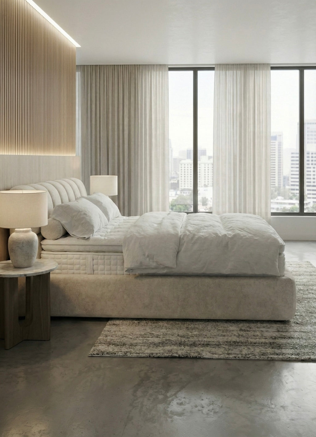 The Lowry Upholstered Divan Bed