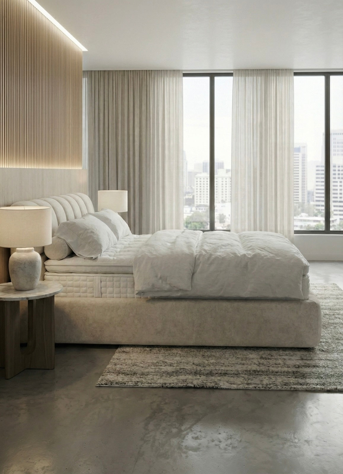 The Lowry Upholstered Divan Bed