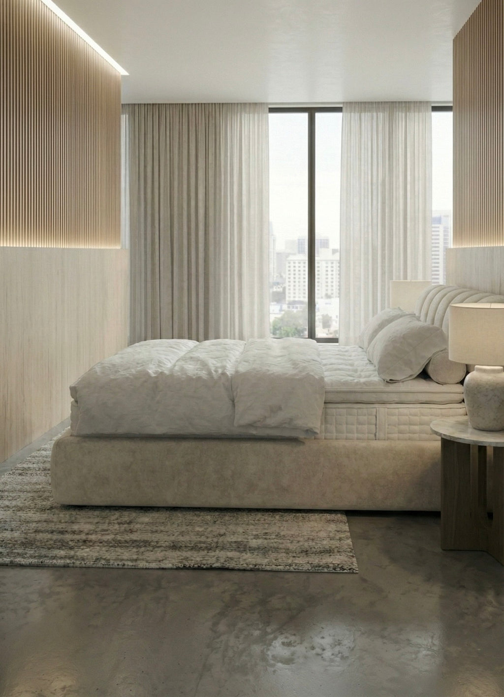 The Lowry Upholstered Divan Bed