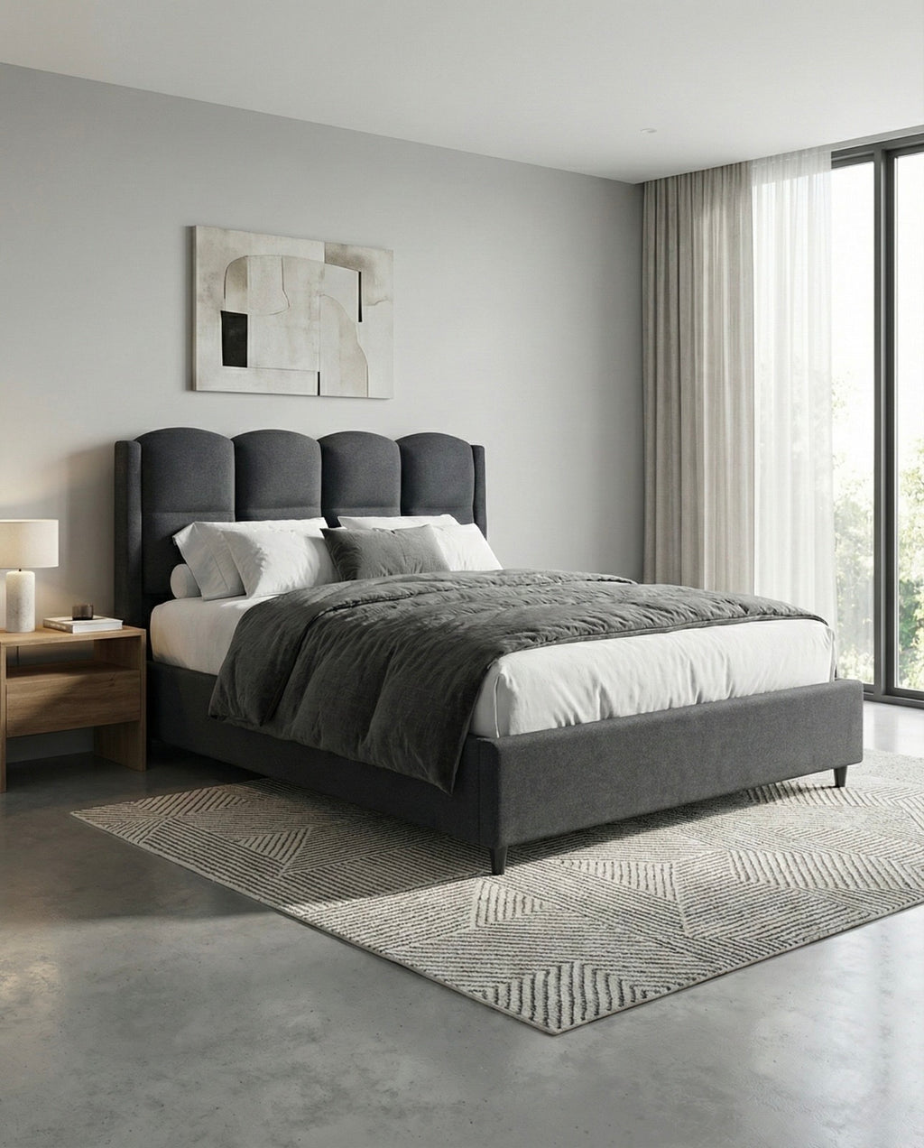 Miles Upholstered Divan Bed