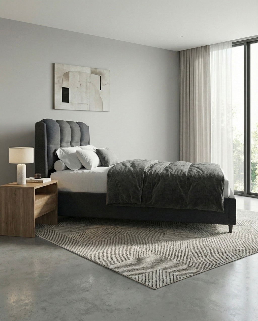 Miles Upholstered Divan Bed