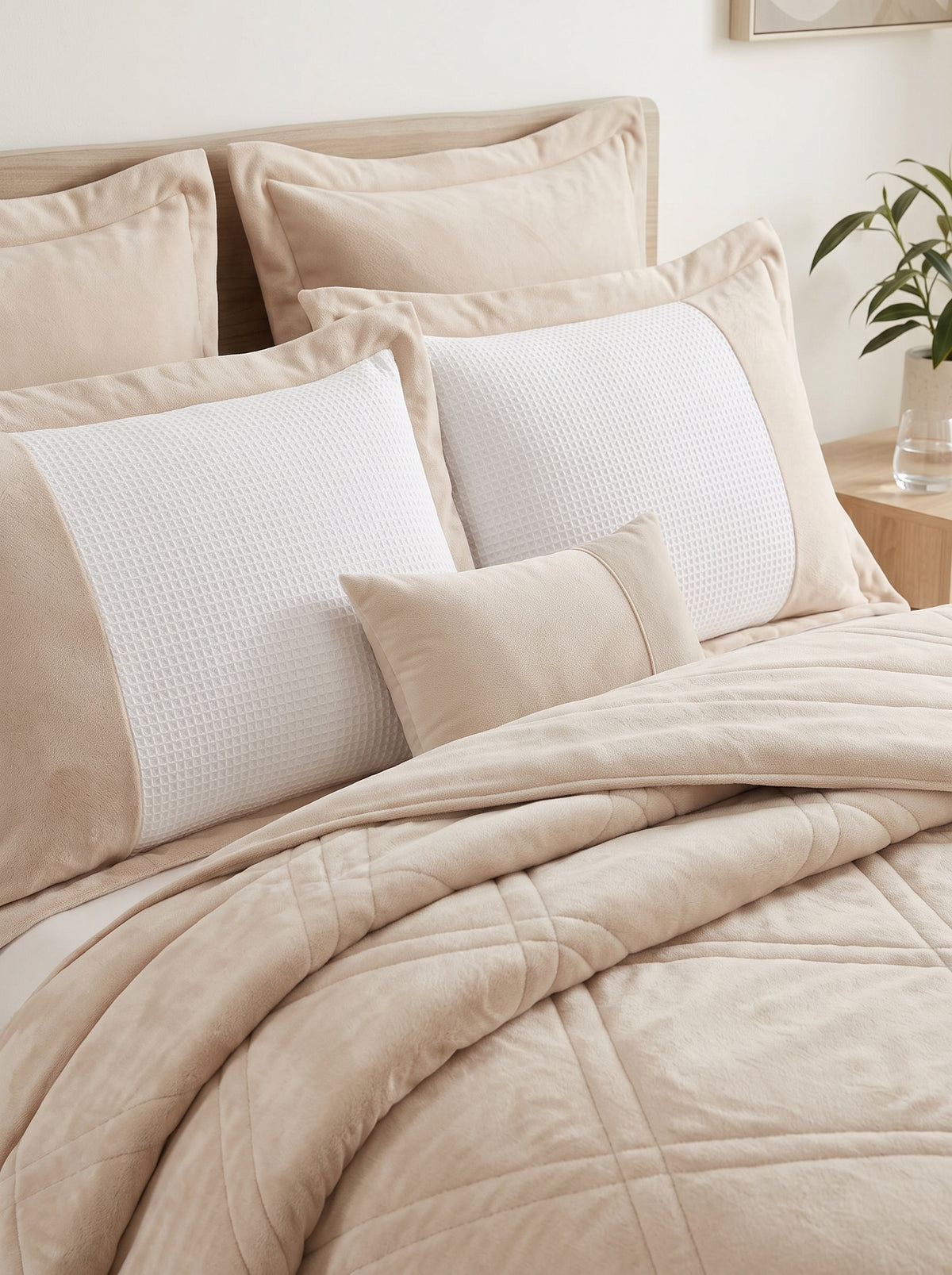 Elite Home Carlotta King Comforter Set, 6 Pieces