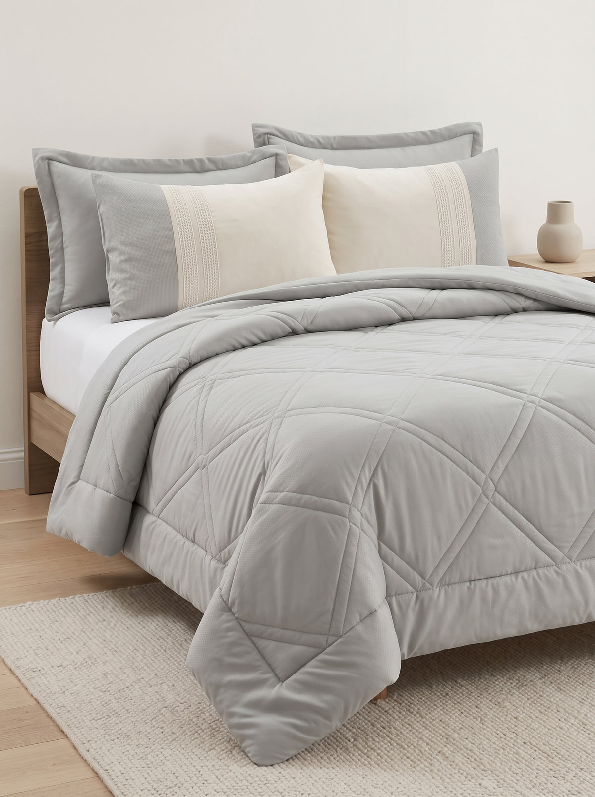 Elite Home Carlotta King Comforter Set, 6 Pieces