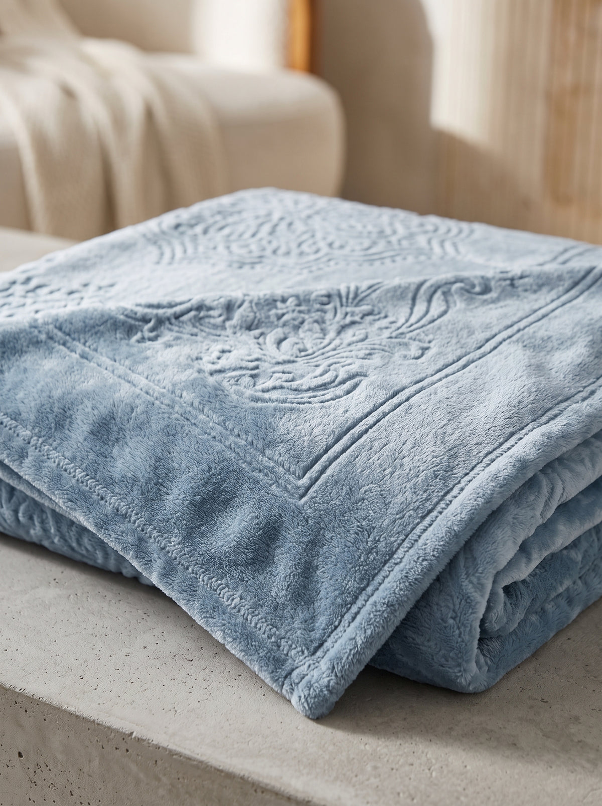 Cannon Embossed Flannel Blanket 160x220 cm