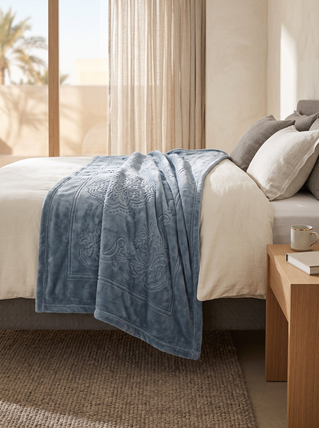 Cannon Embossed Flannel Blanket 160x220 cm