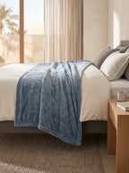 Cannon Embossed Flannel Blanket 160x220 cm