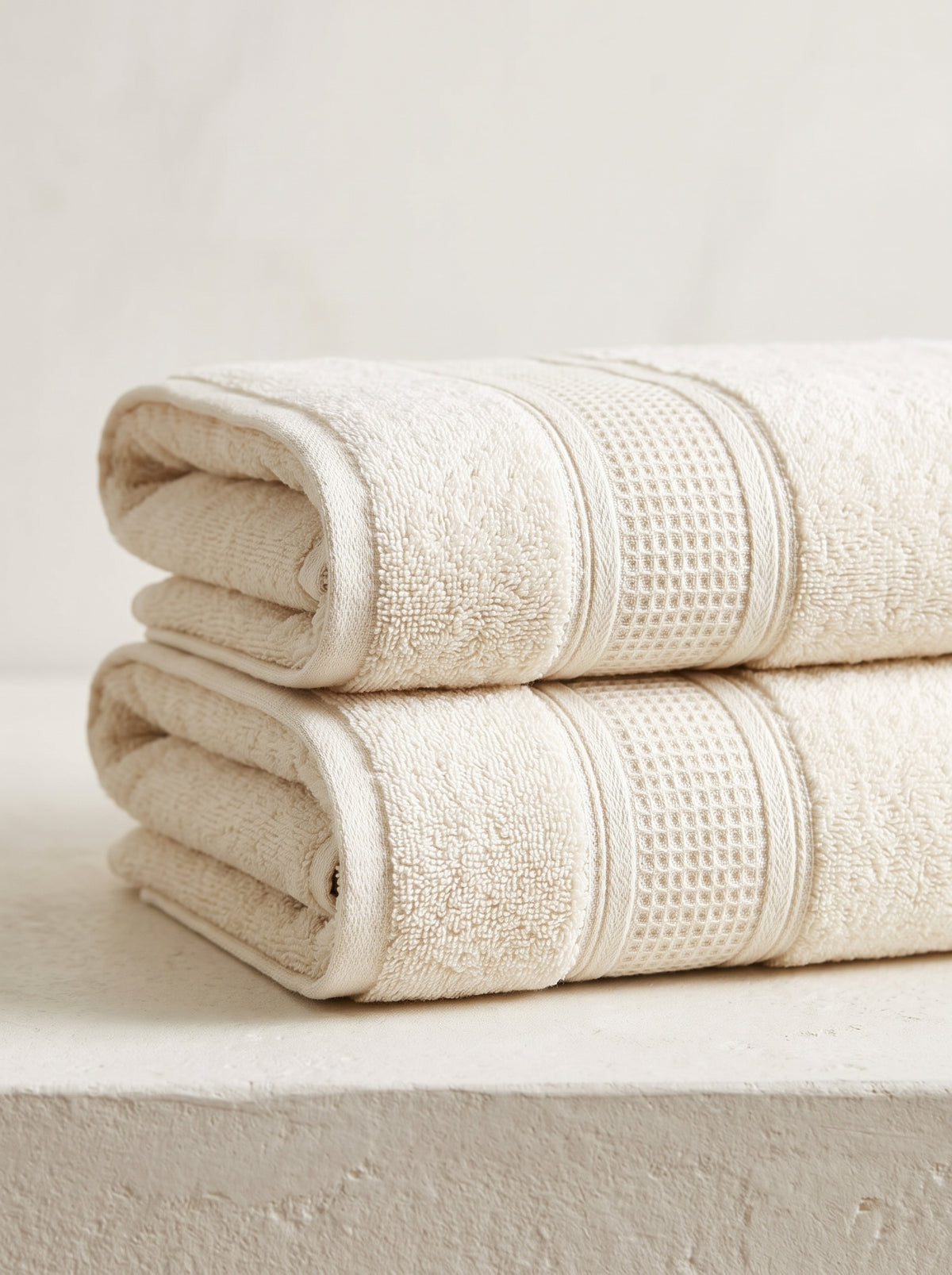 White Rose Cuddle Twist Towel