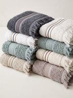 High Crest Turkish Cotton Embroidered Towel