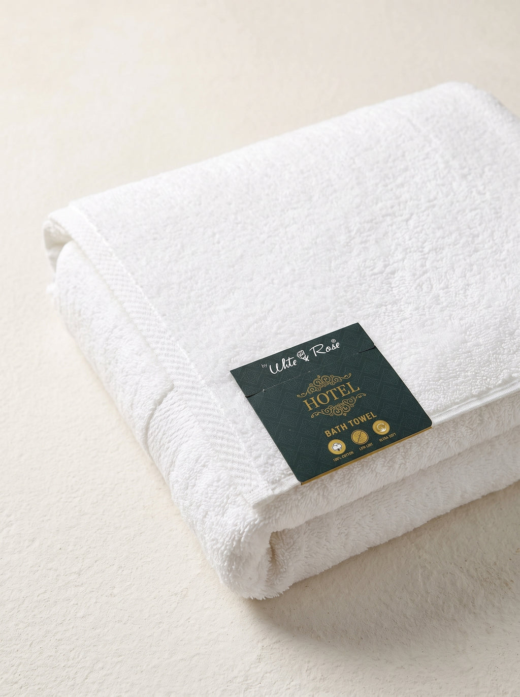 White Rose Hotel Towel