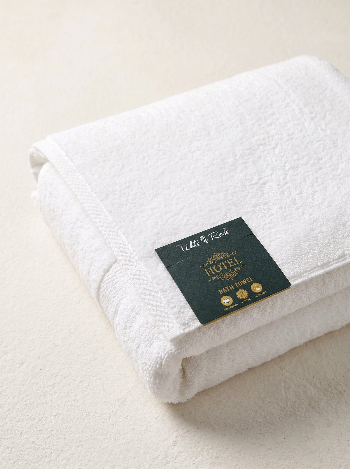 White Rose Hotel Towel