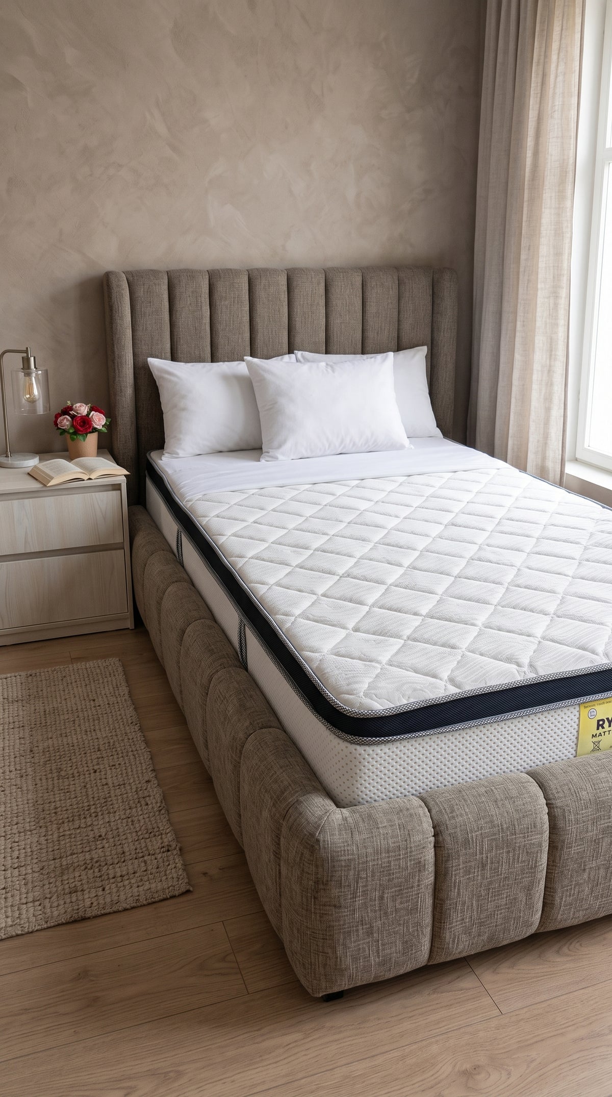 Ivory Box Top Spring Mattress