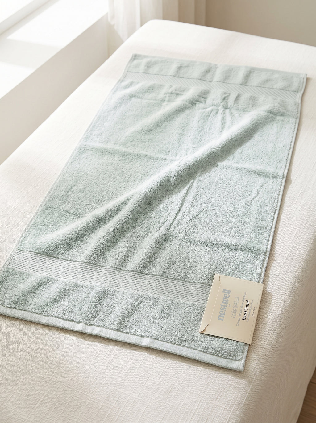 White Rose Nestwel Towel
