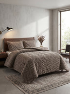 Beroea Marcopolo-07 King Comforter Set, 4 Pieces