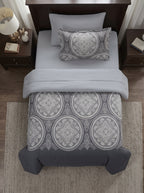 Fashion Single Comforter Set, 4 Pieces