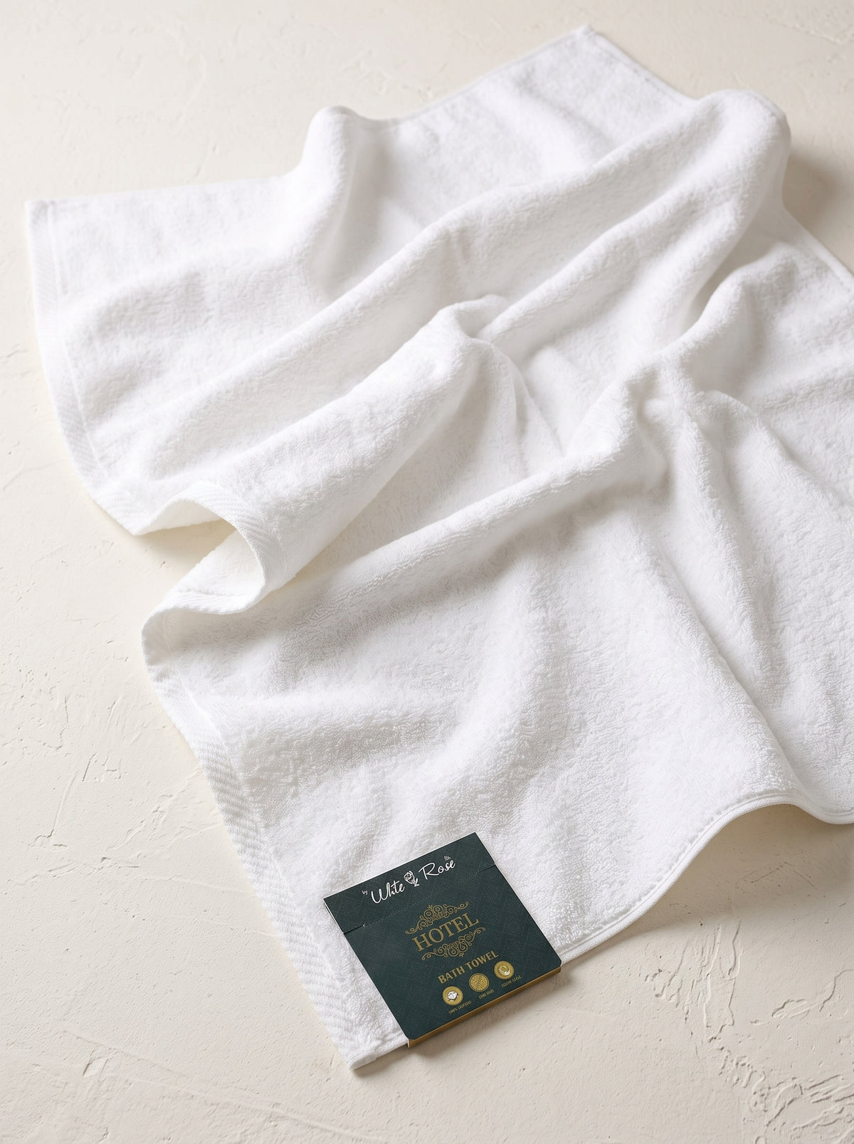 White Rose Hotel Towel