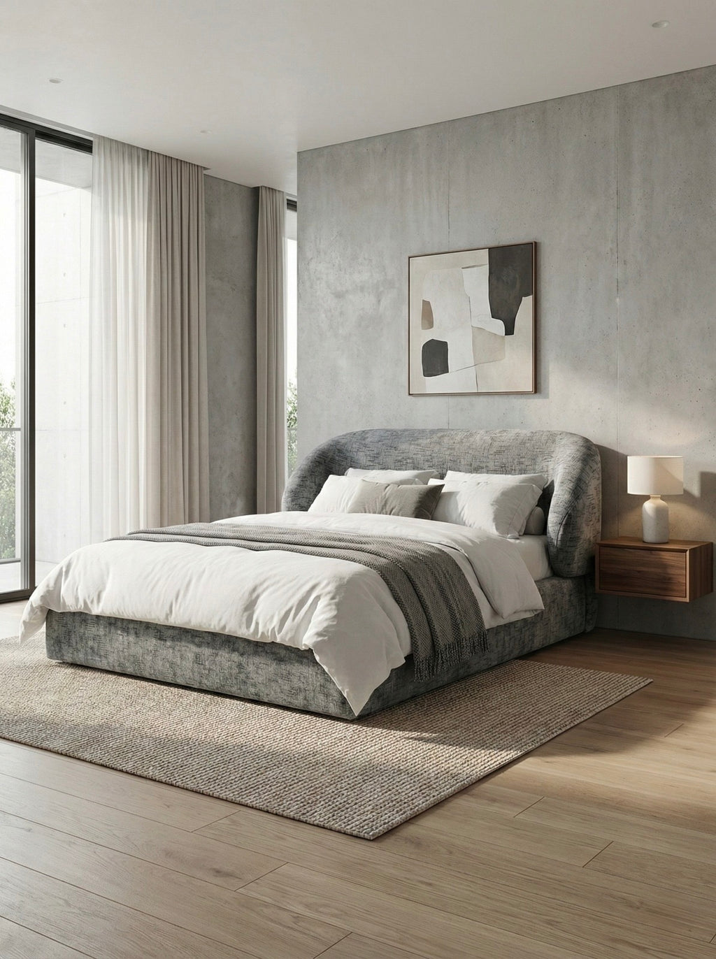 The Omega Upholstered Divan Bed