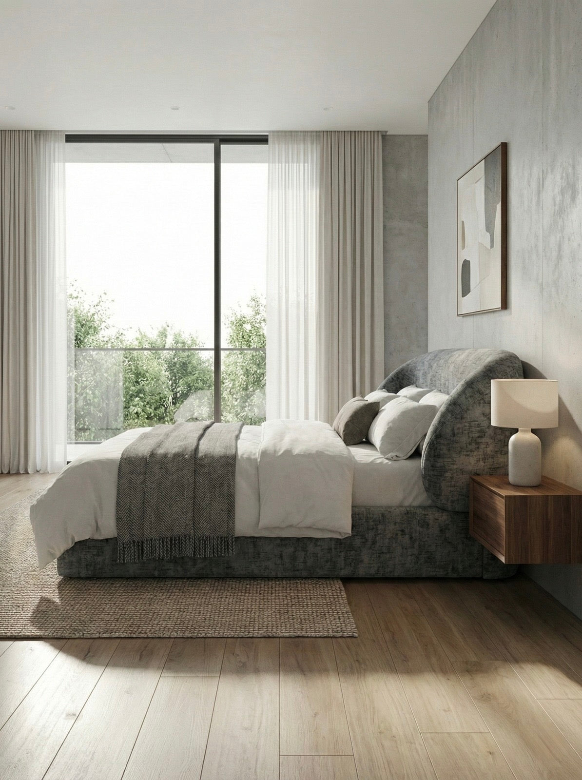 The Omega Upholstered Divan Bed