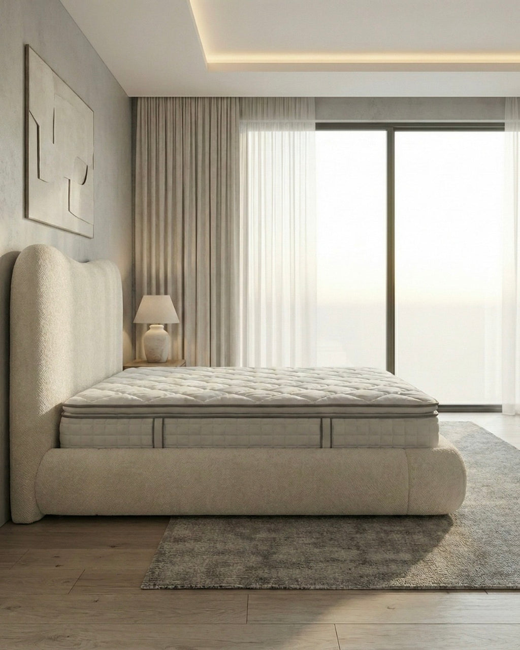 Camila Upholstered Divan Bed