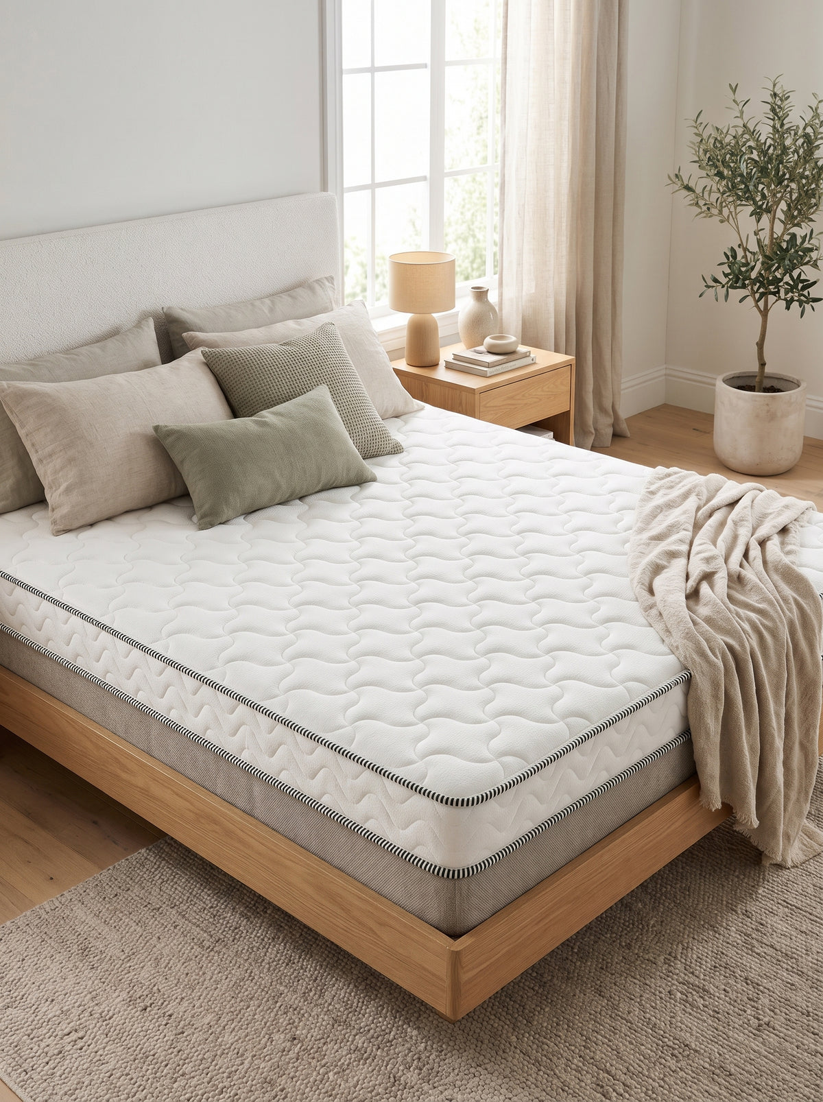 HomePrime Durex Spring Mattress – Affordable Comfort & Support