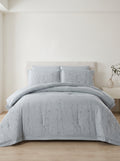 Venice Lara Embroidered King Comforter Set, 6 Pieces