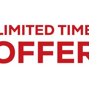 LIMITED TIME OFFER