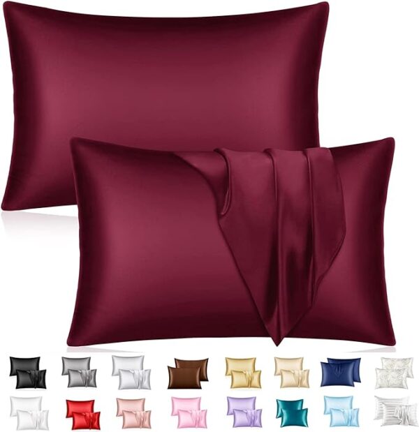 silk pillow case 2pcs set
