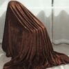 4pcs flannel blanket double