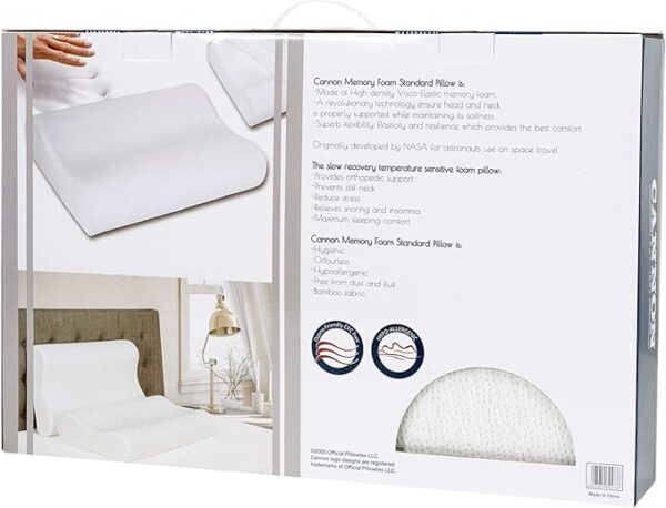 memory foam contour pillow