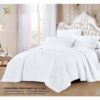 hotel type stripe comforter