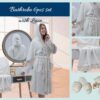 bathrobe 6pcs set