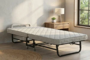 Foldable Bed with Mattress